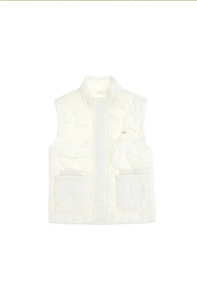 Жилет стеганый без капюшона для девочек - G084SZ0100ANDYKIDS Жилет жен. детс. (VR071, 4_5)