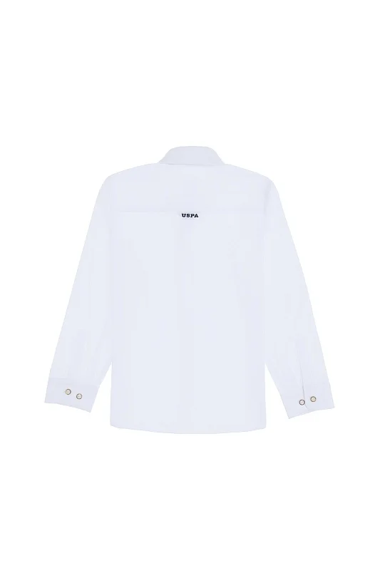 Рубашка из хлопка прямая для мальчиков - G083SZ0040CEDCOLORKIDS25Y_P Сорочка муж. детс. (VR013, 3_4)