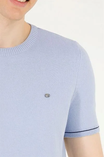 Футболка из смесового хлопка в полоску - G081SZ0TK0FORLA Кофта муж. (VR003, XL)