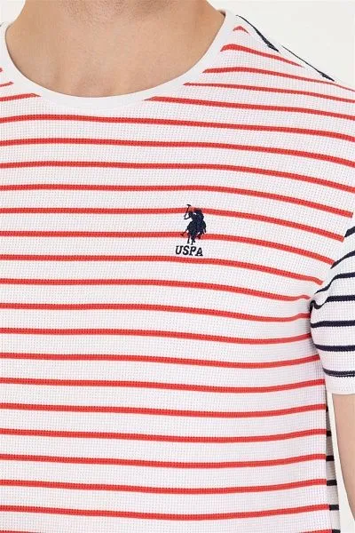 Футболка из хлопка в полоску - G081SZ0110GROS Футболка муж. (VR030, XS)