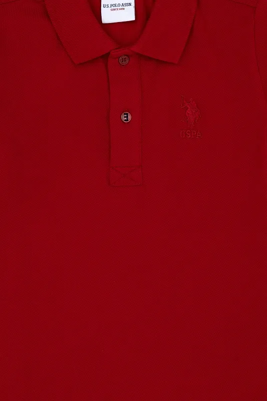 Футболка-поло базовая для мальчиков - G083SZ0110TP01IY024 Футболка муж. детс. (VR014, 5_6)