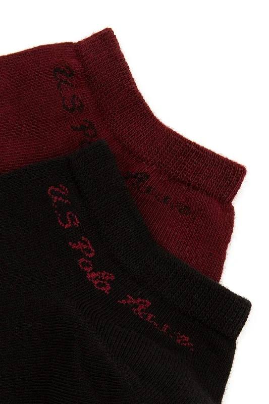 Носки короткие, 2 пары - A082SZ013P02CORASK9-2 Носки жен. (VR014)