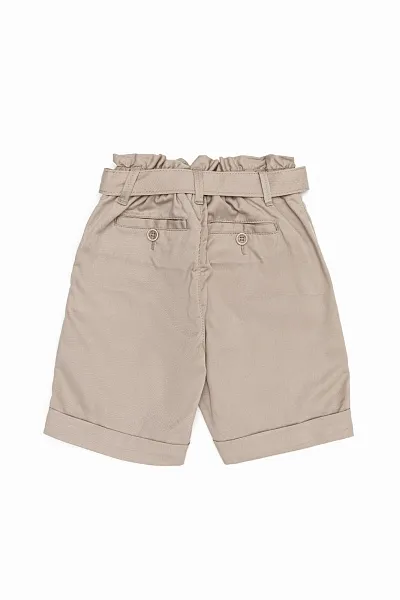 Шорты на резинке с поясом для девочек - G084SZ0310ENTAFKIDS Бермуды жен. детс. (VR027, 9_10)