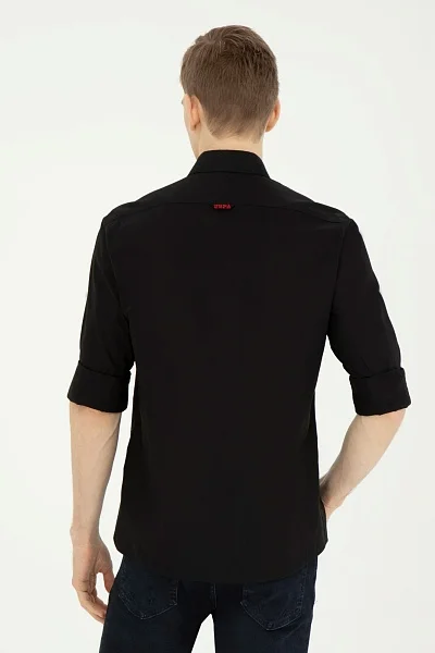 Рубашка из хлопка прямая - G081SZ0040CEDROREG024Y Сорочка муж. (VR046, 2XS)