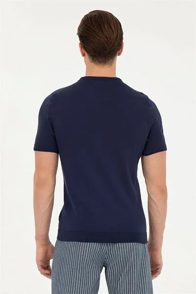 Футболка трикотажная из модала - G081SZ0TK0FORLA-IY24 Кофта муж. (VR033, S)