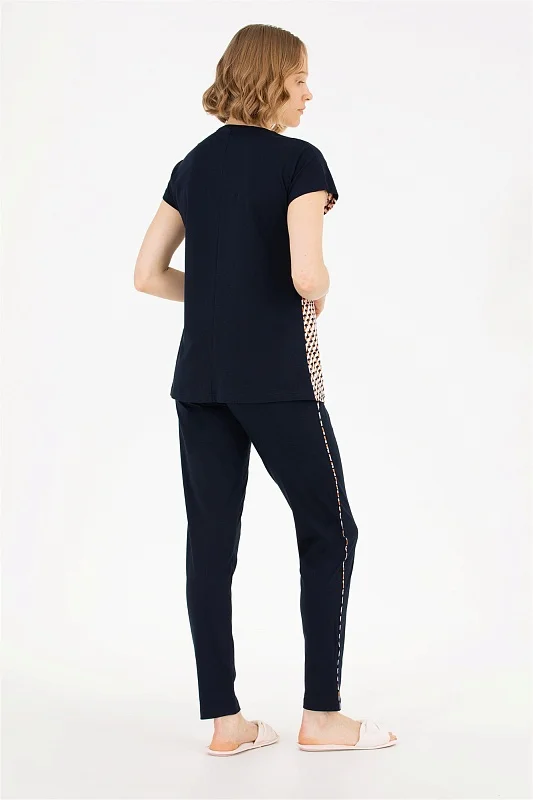 Пижама футболка и брюки - G082SZ0HF0_16882 Костюм дом. жен. (VR033, S)
