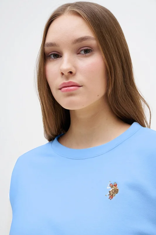 Свитшот с хлопком укороченный - G082SZ0820R_FELTA_SK024 Толстовка жен. (VR003, M)
