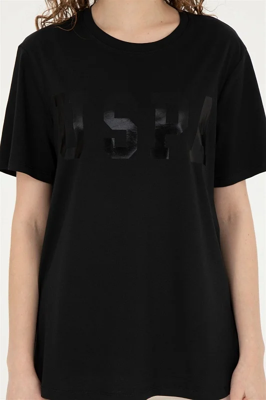 Футболка из хлопка с принтом свободная - G082SZ0110SEANIY24 Футболка жен. (VR046, XS)