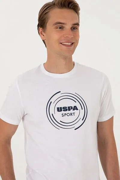 Футболка из хлопка с принтом - G081SZ0110S_UNKA Футболка муж. (VR013, XS)