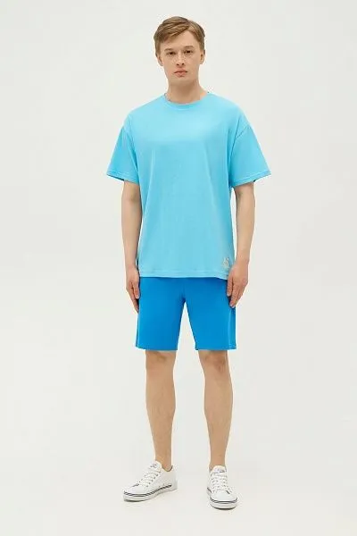 Футболка из хлопка с надписью - G081SZ0110BUSTER-R Футболка муж. (VR093, S)