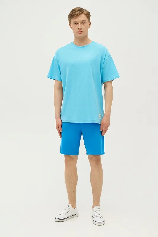 Футболка из хлопка с надписью - G081SZ0110BUSTER-R Футболка муж. (VR093, S)