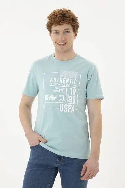 Футболка из хлопка с принтом - G081GL0110GOLA Футболка муж. (VR083, 2XL)