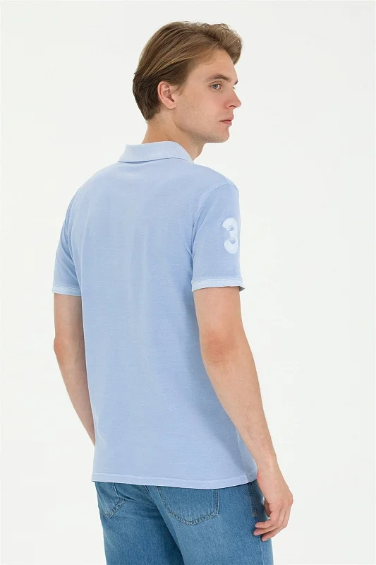 Футболка-поло из хлопка - G081SZ0110TJ01IY023 Футболка муж. (VR036, S)