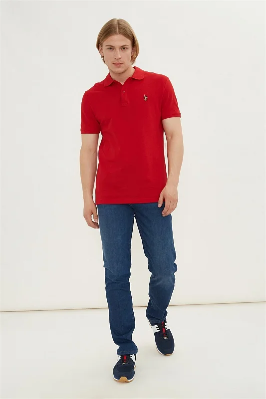 Футболка-поло из хлопка - G081SZ0110TP10IY021 Футболка муж. (VR171, M)