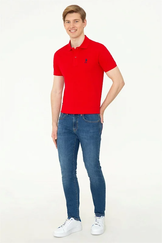Футболка-поло из хлопка - G081SZ0110TP04IY022 Футболка муж. (VR030, 2XS)