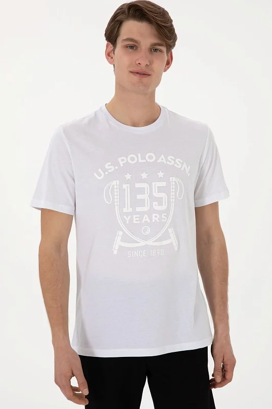 Футболка из хлопка с принтом - G081SZ0110T_ZEUNS135 Футболка муж. (VR013, XL)