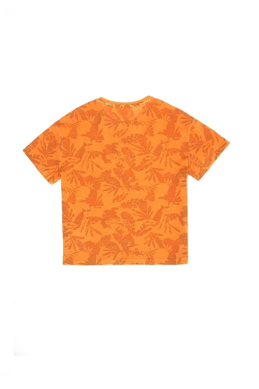 Футболка из хлопка с принтом - G083SZ0110ALTAMURAKIDS Футболка муж. детс. (VR051, 8_9)