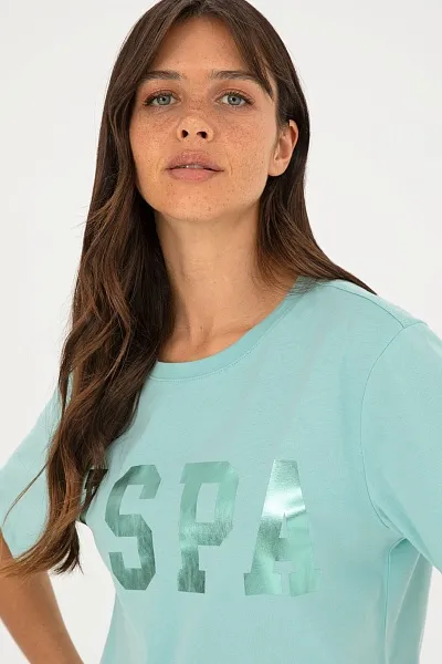 Футболка из хлопка с принтом свободная - G082SZ0110SEANIY24 Футболка жен. (VR083, 2XL)