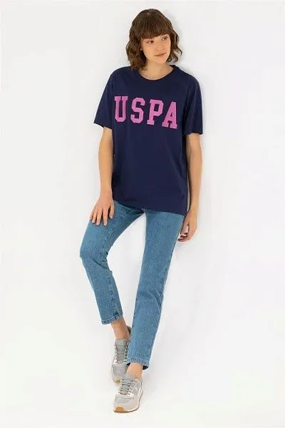 Футболка из хлопка с принтом свободная - G082SZ0110SEANIY23 Футболка жен. (VR033, XS)