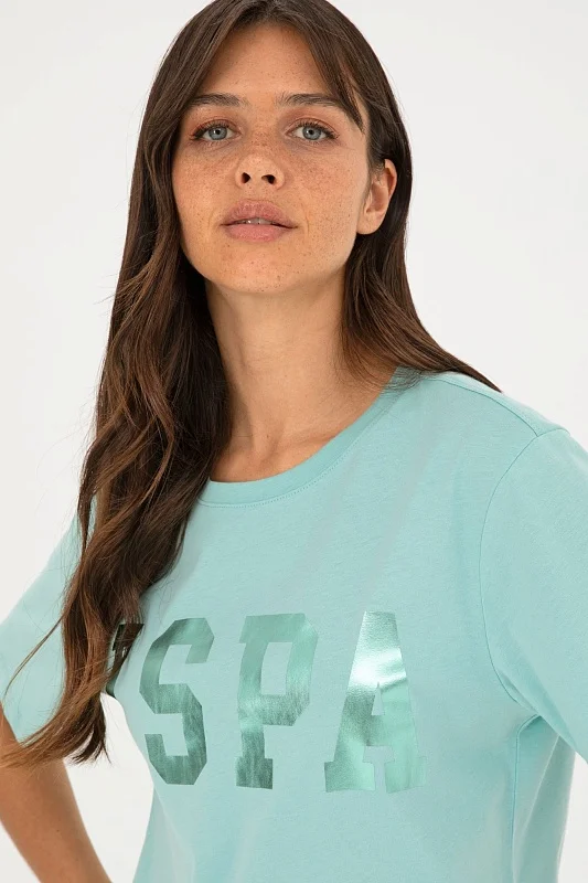 Футболка из хлопка с принтом свободная - G082SZ0110SEANIY24 Футболка жен. (VR083, 2XL)