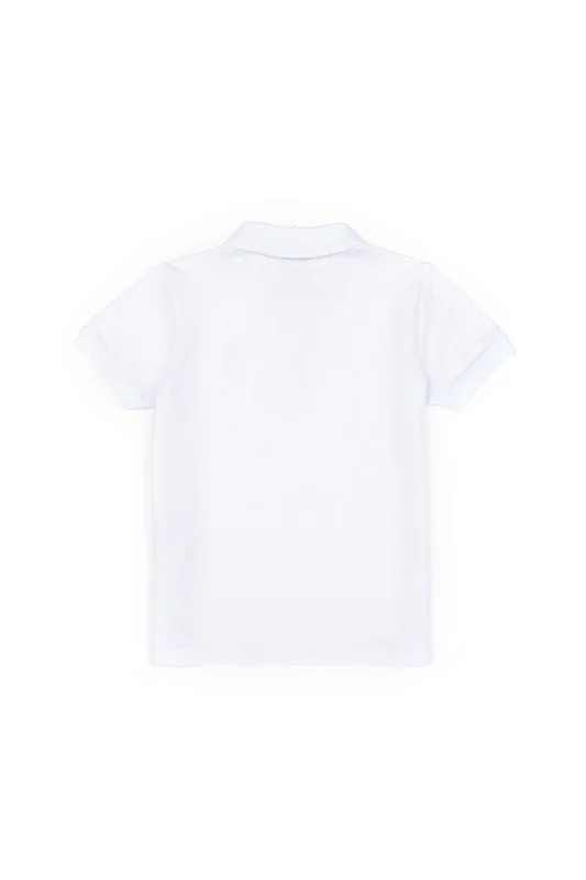 Футболка-поло базовая для мальчиков - G083SZ0110TP01IY024 Футболка муж. детс. (VR013, 3_4)