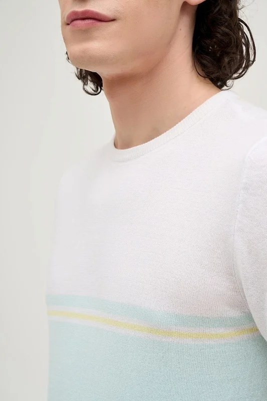 Футболка трикотажная из хлопка - G081SZ0TK0RABERTIN-R Кофта муж. (VR083, XL)