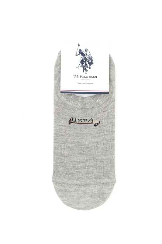Подследники U.S. Polo Assn. из хлопка. Эластичный край обеспечивает комфортную посадку, а вышитый логотип бренда дополняет дизайн.<br />
<br />
Особенности изделия:<br />
• Хлопок<br />
• Эластичный край<br />
• Вышитый логотип бренда<br />
<br />
Цвет: серый<br />
Состав: <br />
Уход: бережная стирка при 30°C<br />
Страна производства: Турция - A081SZ013P02DEXTER_IY24 Носки муж. (VR086)