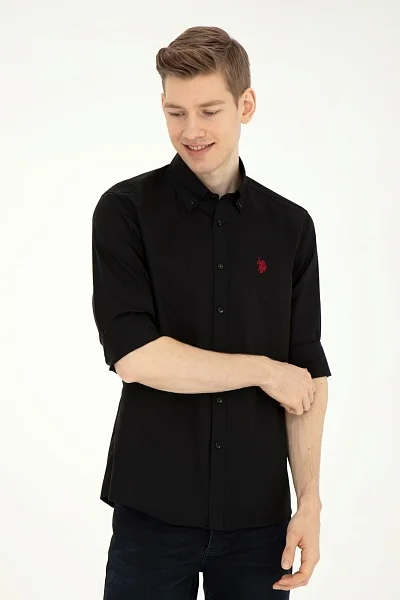 Рубашка из хлопка прямая - G081SZ0040CEDROREG024Y Сорочка муж. (VR046, 2XS)