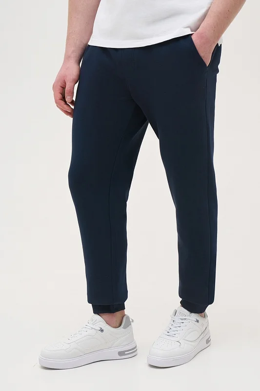 Спортивные брюки на манжетах - G081SZ0OP0ART_BAZAOP24K Брюки спорт. муж. (VR033, XS)