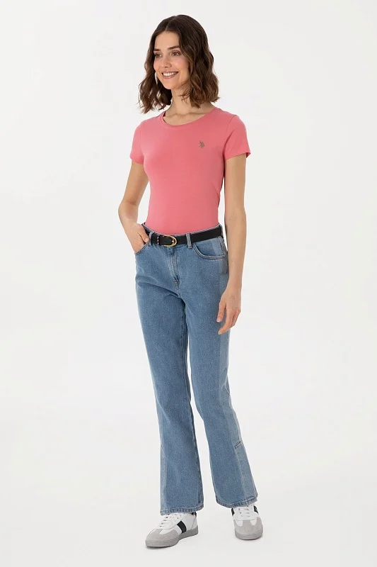 Футболка из хлопка с логотипом - G082SZ0110TO25 Футболка жен. (VR167, 2XS)
