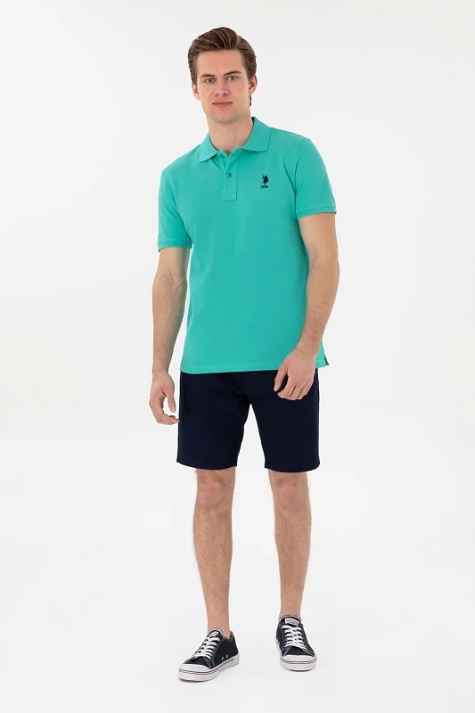 Футболка-поло из хлопка с логотипом - G081SZ0110TP04IY025 Футболка муж. (VR090, M)
