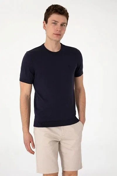 Футболка из смесовой вискозы с логотипом - G081SZ0TK0FORLA_IY25 Кофта муж. (VR033, M)