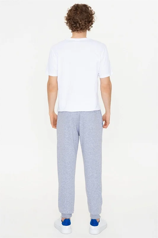 Спортивные брюки на манжетах - G081SZ0OP0HEROLDIY022 Брюки спорт. муж. (VR086, XL)