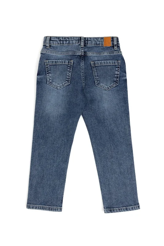 Джинсы зауженные для мальчиков - G083SZ0800JEREMYKIDS Джинсы муж. детс. (DN0022, 4_5)