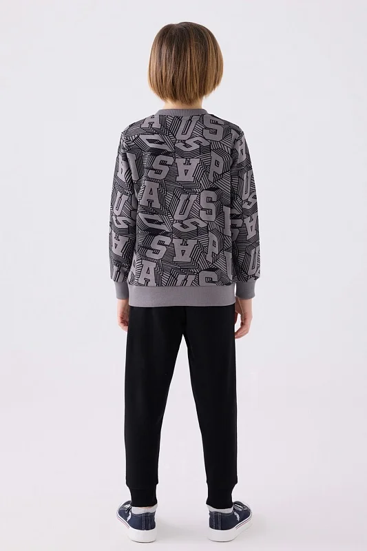 Свитшот и спортивные брюки для мальчиков - G083SZ0HF0US1929 Костюм дом. муж. детс. (VR080, 6_7)