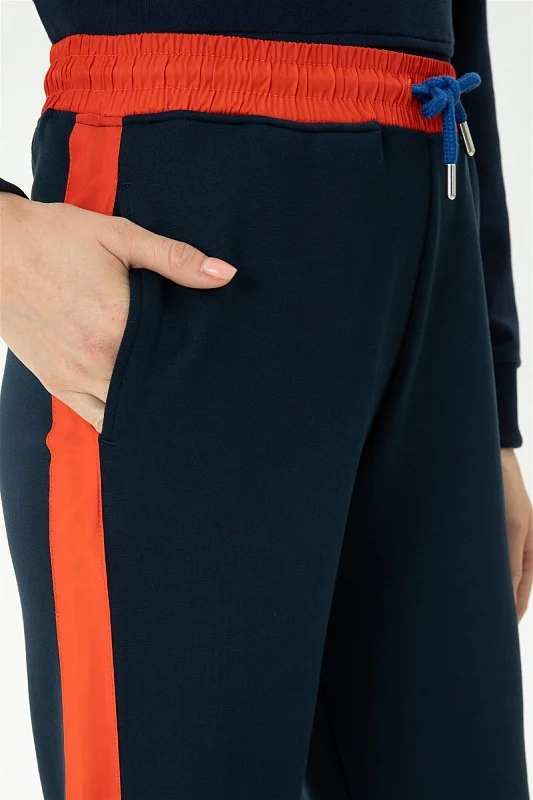 Спортивные брюки на манжетах зауженные - G082SZ0OP0NICE-S Брюки спорт. жен. (VR033, M)
