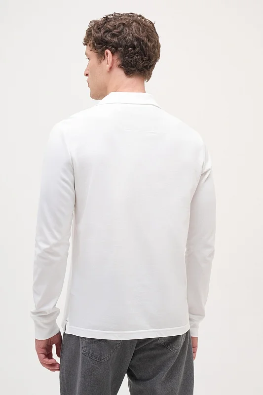 Поло с длинным рукавом из хлопка - G081SZ0820ART_TP01 Толстовка муж. (VR013, 3XL)