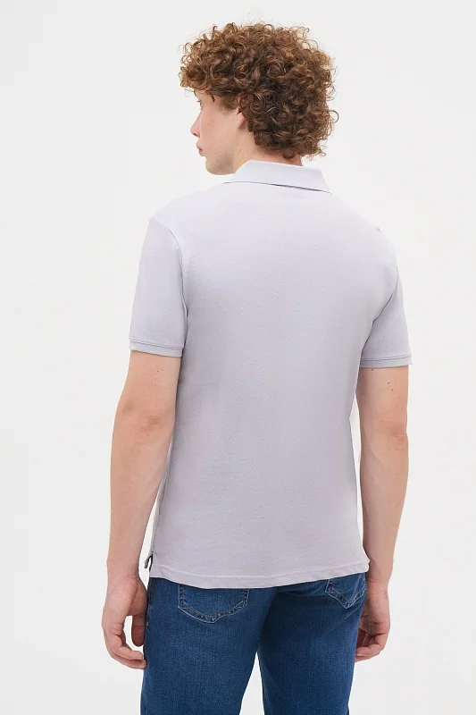 Футболка-поло из хлопка - G081SZ0110TP10IY024 Футболка муж. (VR024, XS)