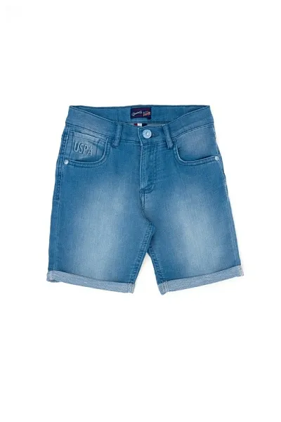 Джинсовые шорты для мальчиков - G083SZ0DB0FOLDKIDS Бермуда муж. детс. (DN0022, 3_4)