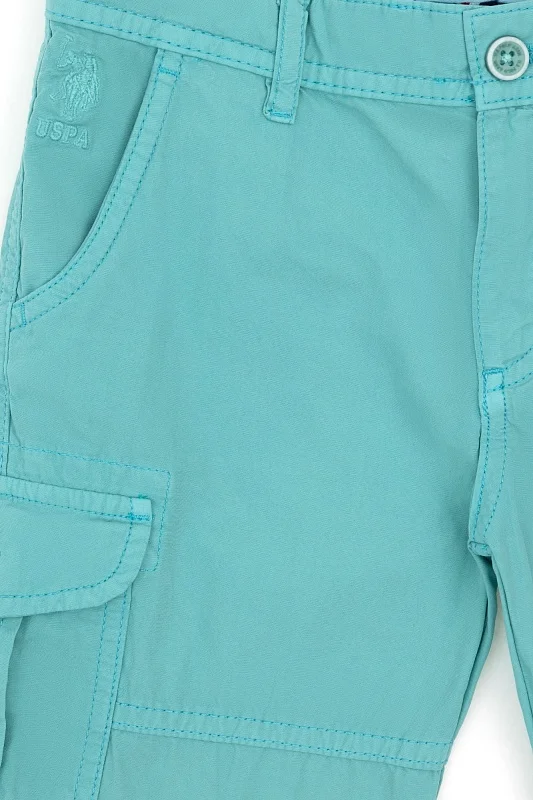 Шорты из хлопка для мальчиков - G083SZ0310PURVISKIDS Бермуды муж. детс. (VR090, 9_10)