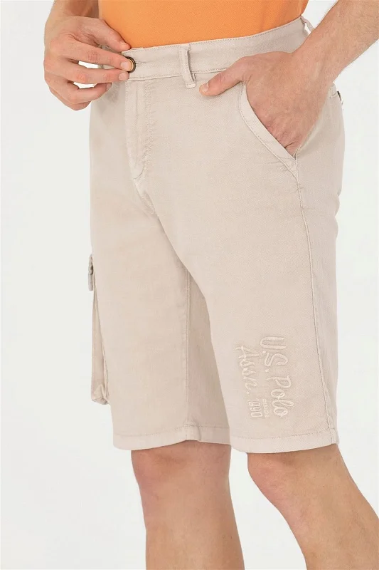 Шорты карго из хлопка прямые - G081SZ0310ASKAR Бермуды муж. (VR049, 28)