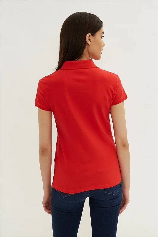 Футболка-поло из хлопка - G082SZ0110TPD01IY021-011 Футболка жен. (VR097, 2XS)