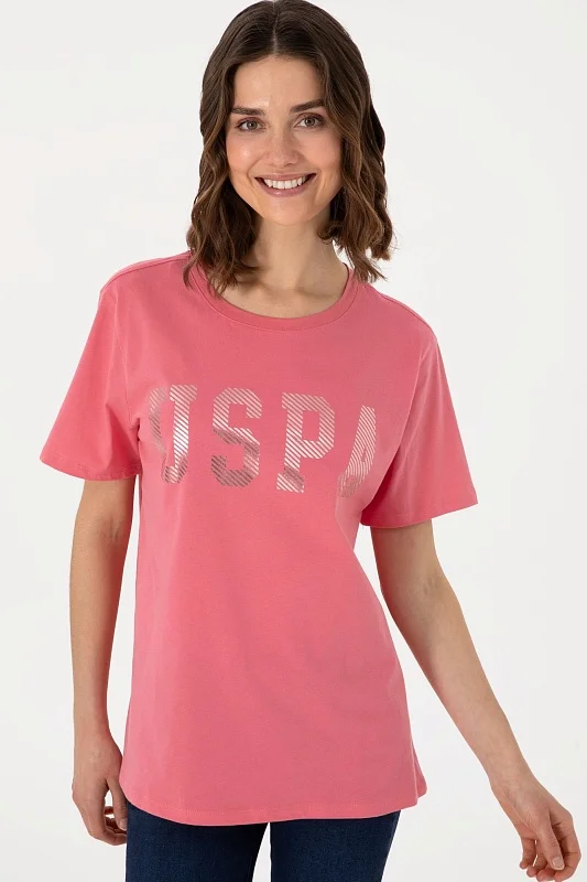 Футболка из хлопка с принтом - G082SZ0110SEANIY025 Футболка жен. (VR167, S)