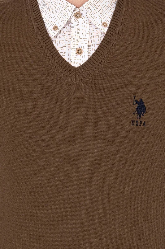 Пуловер из хлопка - G081GL0TK0GTD02-GLBSK22 Кофта муж. (VR153, 2XL)
