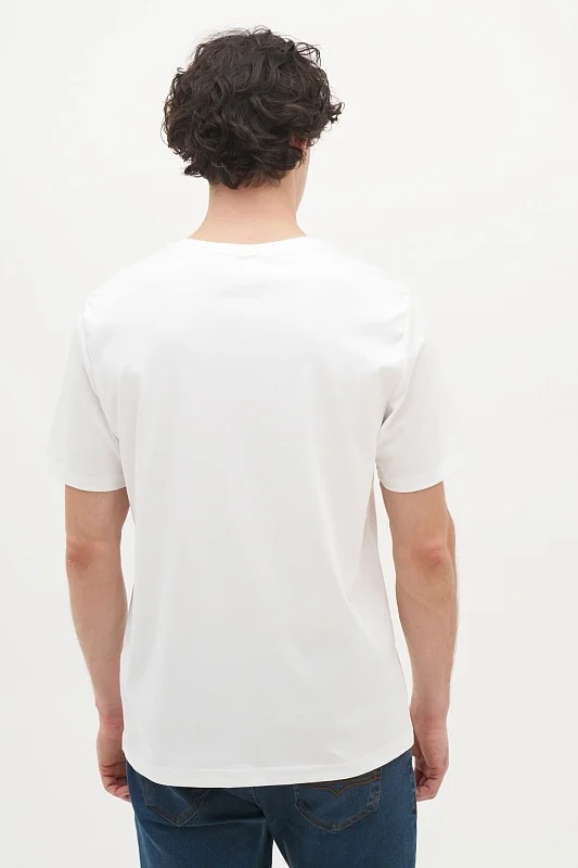 Футболка из хлопка с надписью - G081SZ0110ART_GTS01 Футболка муж. (VR013, 3XL)