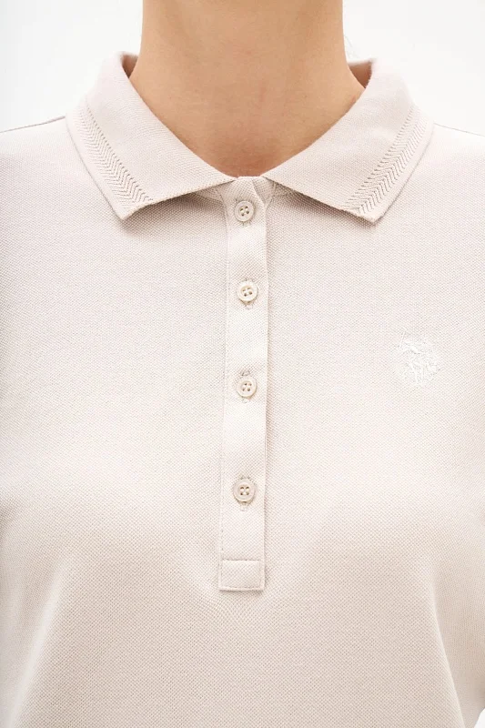 Поло с длинным рукавом из хлопка - G082SZ0820ART_TPG_SK025 Толстовка жен. (VR049, XS)