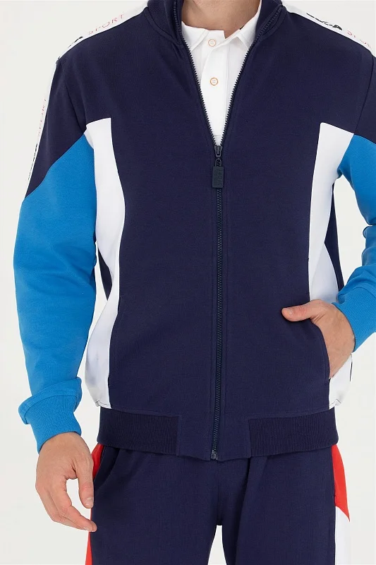 Толстовка на молнии без капюшона - G081SZ0820RC-BODEN Толстовка муж. (VR033, 5XL)
