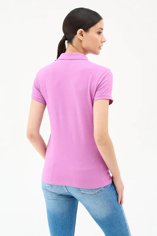 Футболка-поло из хлопка - G082SZ0110TP0123-CLR Футболка жен. (VR037, 2XS)