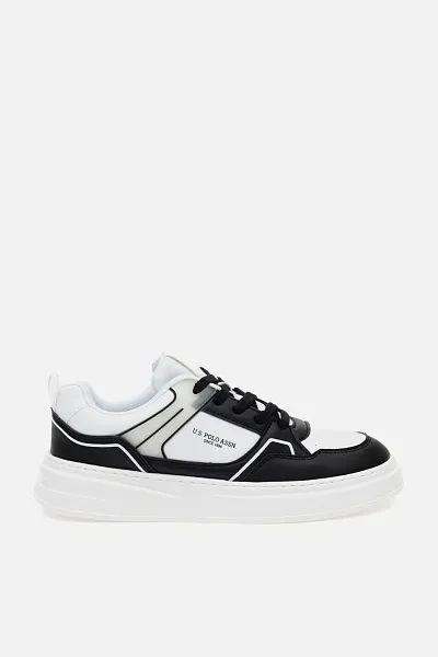Кеды из экокожи комбинированные - S081SZ0330E_Y25LAGGEN_SNKR Обувь муж. (VR046, 45)