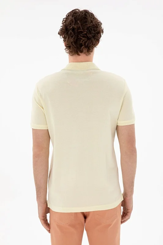 Футболка-поло из хлопка с логотипом - G081SZ0110TP04IY025 Футболка муж. (VR035, XS)